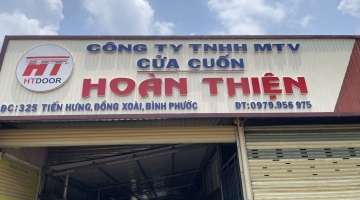 Các bước lắp đặt cửa cuốn tại công ty Hoàn Thiện 
